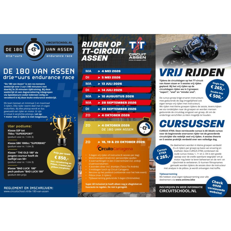 Agenda voor 2026 Circuitshop.nl