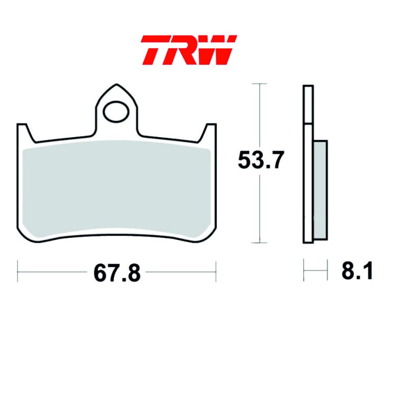 TRW 593CRQ (DC dual carbon)