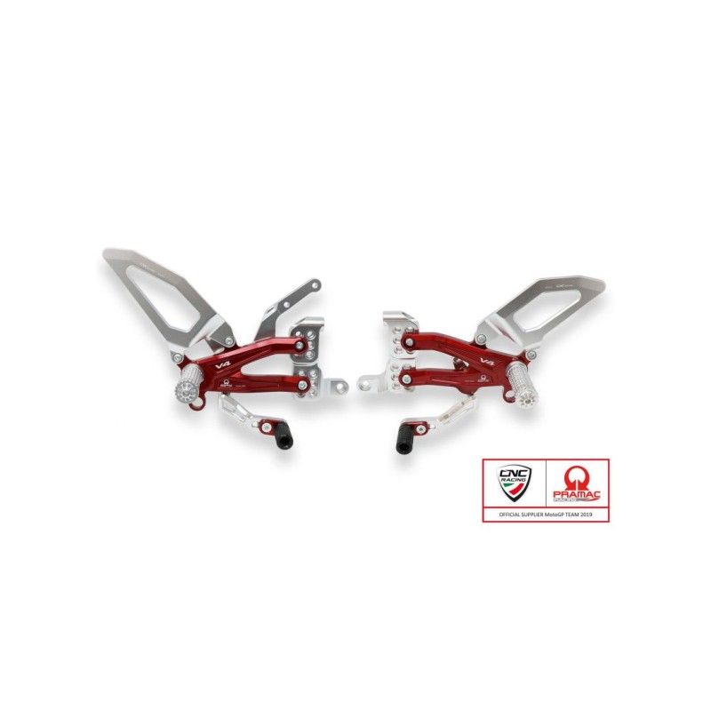CNC Racing Rem-Schakelset RPS EASY voor Ducati Panigale - Pramac Limited Edition