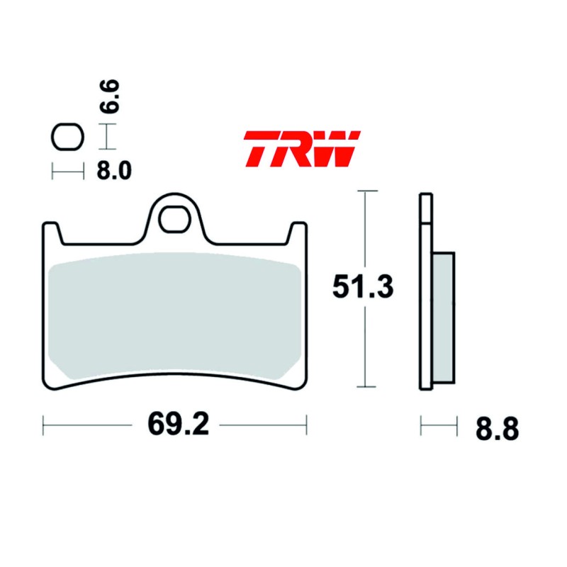 TRW 611CRQ (DC dual carbon)
