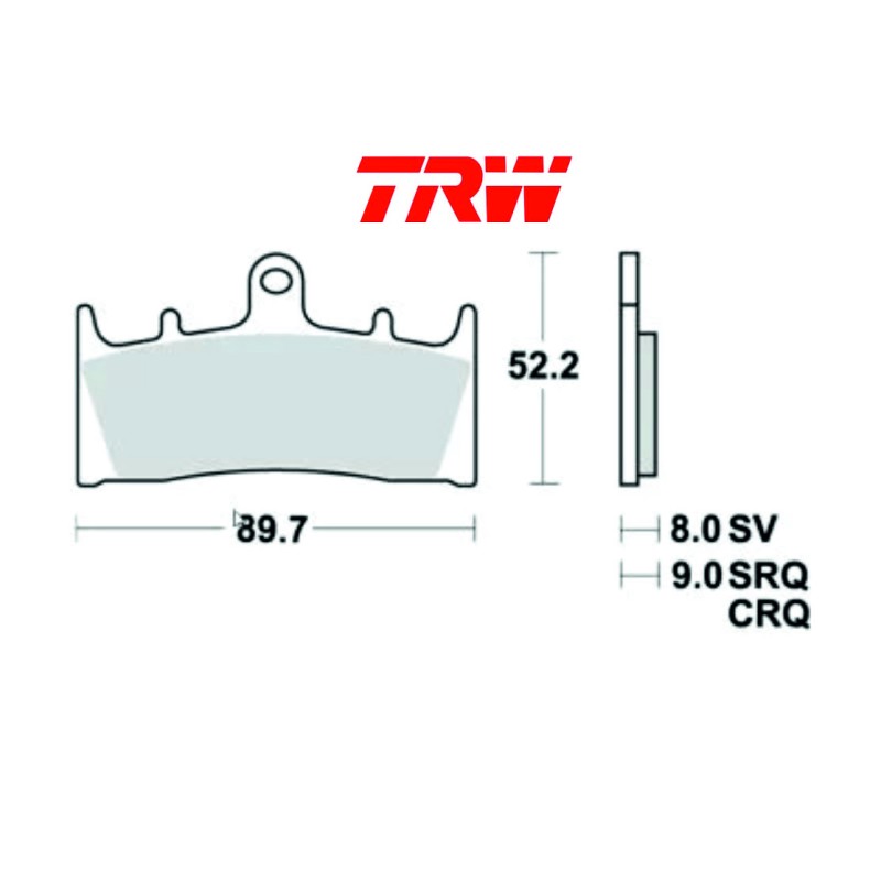 TRW 659CRQ (DC dual carbon)