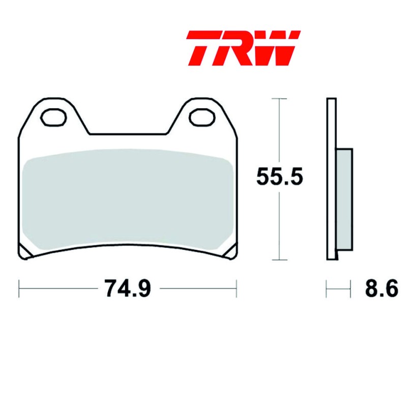 TRW 683CRQ (DC dual carbon)