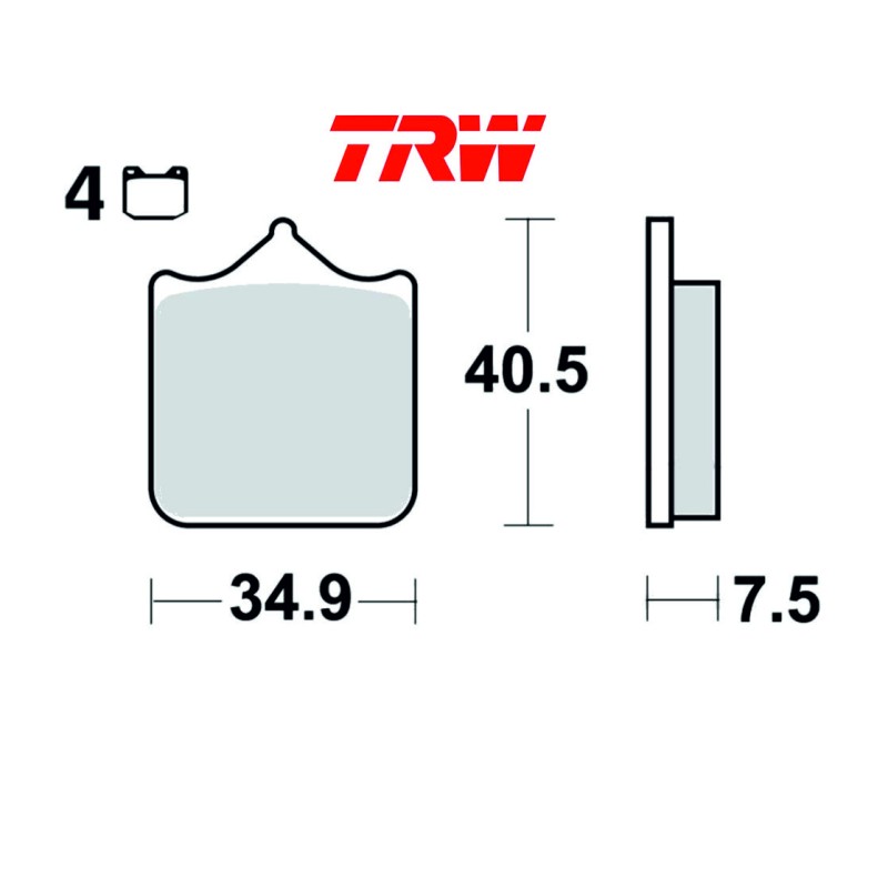 TRW 721CRQ (DC dual carbon)