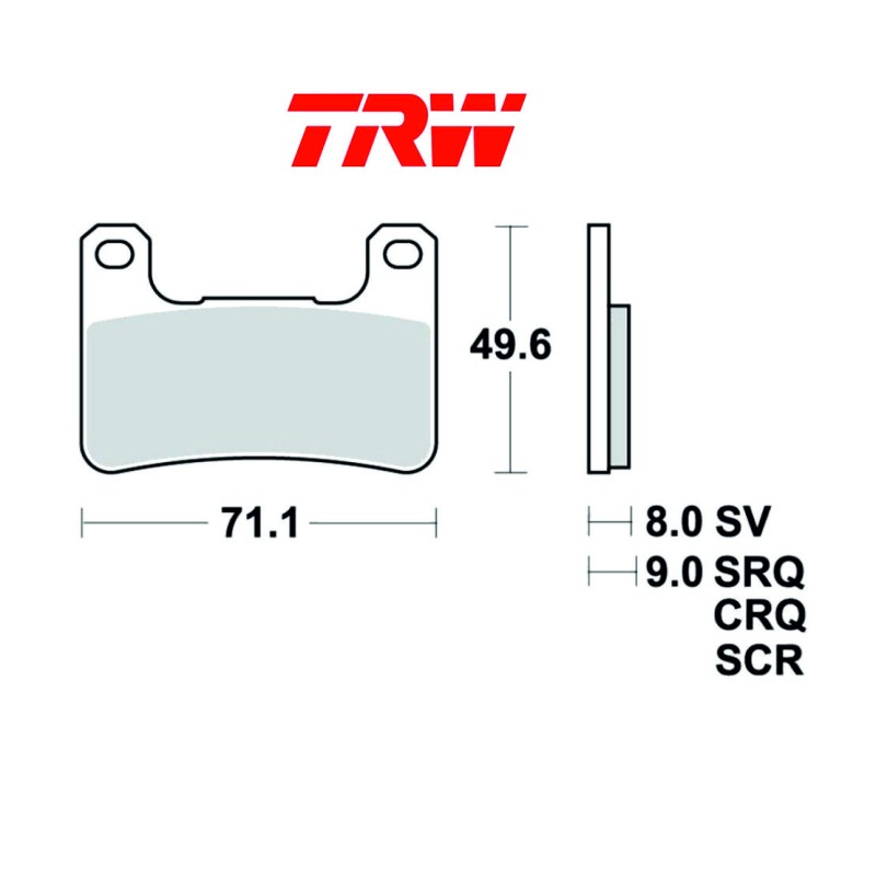 TRW 752CRQ (DC dual carbon)