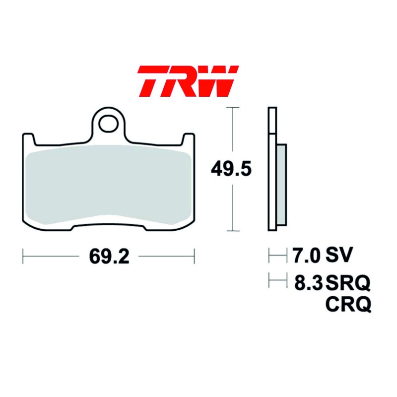 TRW 737CRQ (DC dual carbon)