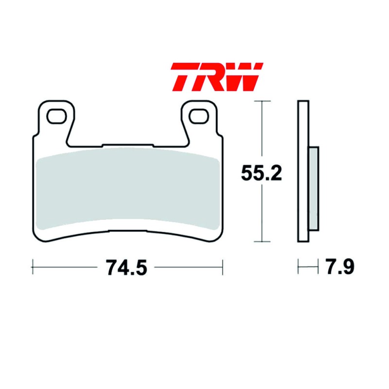 TRW 850CRQ (DC dual carbon)