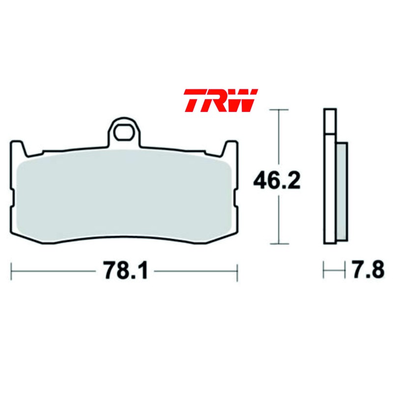 TRW 816CRQ (DC dual carbon)