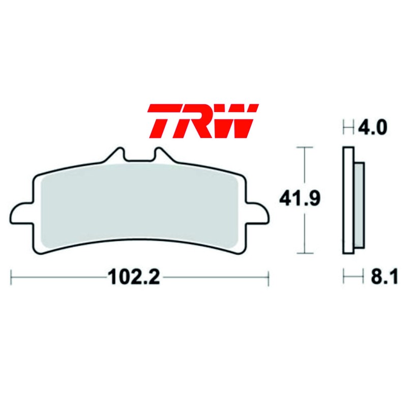 TRW 858CRQ (DC dual carbon)