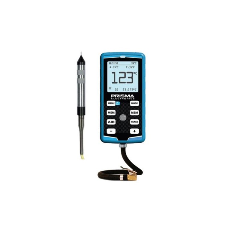 Prisma Bandenspanningsmeter 5 bar - digitale manometer Hiprema 4X